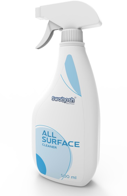 Swooosh All Surface Cleaner spray bottle
