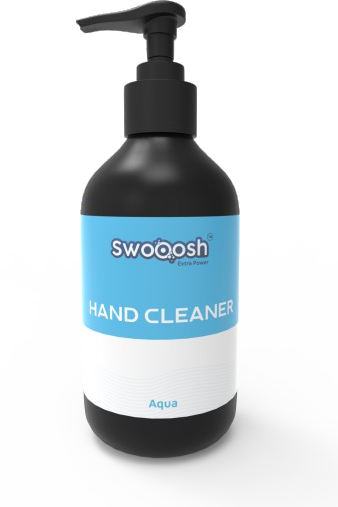 Swooosh Hand Cleaner in Aqua fragrance