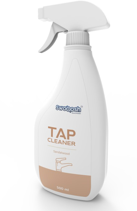 Swooosh Tap Cleaner spray bottle
